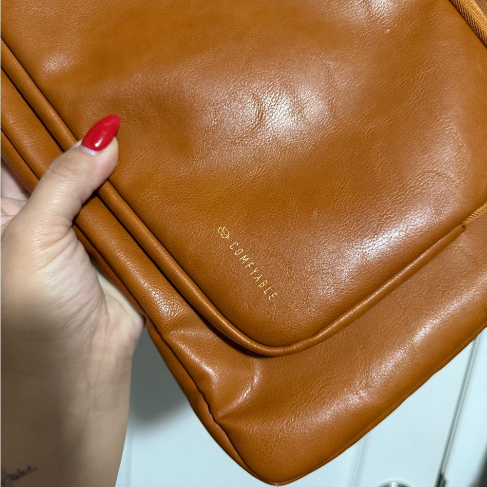 Tan Laptop Bag - Picture 10 of 13